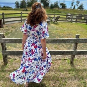 Floral Garden Party Dress